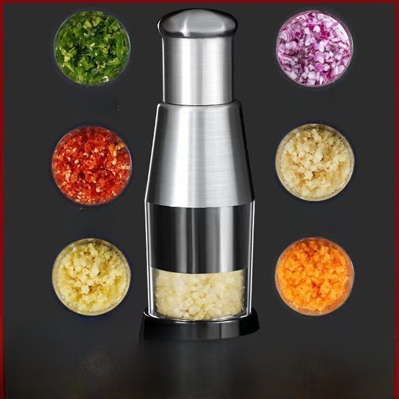 Stainless Steel Garlic Press